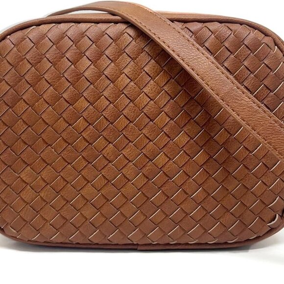 Small Crossbody Purses for Women Trendy Woven Cross Body Bag and Boho Purse,Soft - Picture 1 of 6